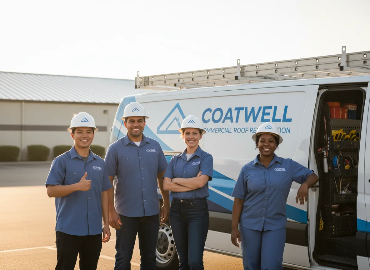 Commercial roof coating company in Prole, IA